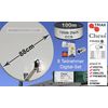 8 Teilnehmer Digital-Set XT9058H hellgrau