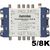 Technisat Multischalter  5 / 8 f�r 8 Teilnehmer TechniSwitch 5/8K (Kaskade)