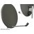 Sat Antenne Ramoser 40cm Stahl verzinkt - anthrazit