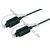 Toslink Lichtleiterkabel Standard L�nge:  1,5m