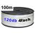 High ClassA Sat-Kabel 8.2mm Transmedia KH-120 - 120dB L�nge: 100m - wei�
