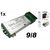 8 Teilnehmer Digital-Set Multischalter 9/8 GL + 2x INVERTO Quatro LNB + 32 F-Stecker