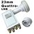 Bauckhage QUATRO LNB BW 23 Q  0,2 db f�r Multischalterbetrieb 