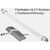 Sat-Flach-Kabel mit 2 F-Buchsen ( Fensterdurchf�hrung ) einfache Ausf�hrung