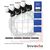 Digital-Set  4 Teilnehmer (4x Inverto-Quad 0,2 dB + 4x DiSEqC-Schalter RESCH SDS411 ) 