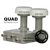 QUAD Monoblock LNB Inverto ASTRA / HOTBIRD 0,2 dB 
