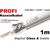 Profi Sat Kabel 110dB Class A 7,2mm 10cm Musterst�ck