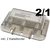 DISEqC Multischalter 2x1 Maximum mit Wetterschutzgeh�use 