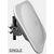 Megasat 44cm Flachantenne mit MTI Single LNB