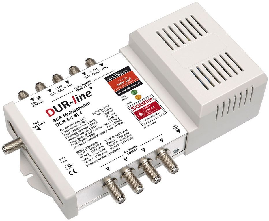 DUR-line DCR 5-1-8-L4 Unicable Einkabel Multischalter für-/bilder/big/13212_1.jpg