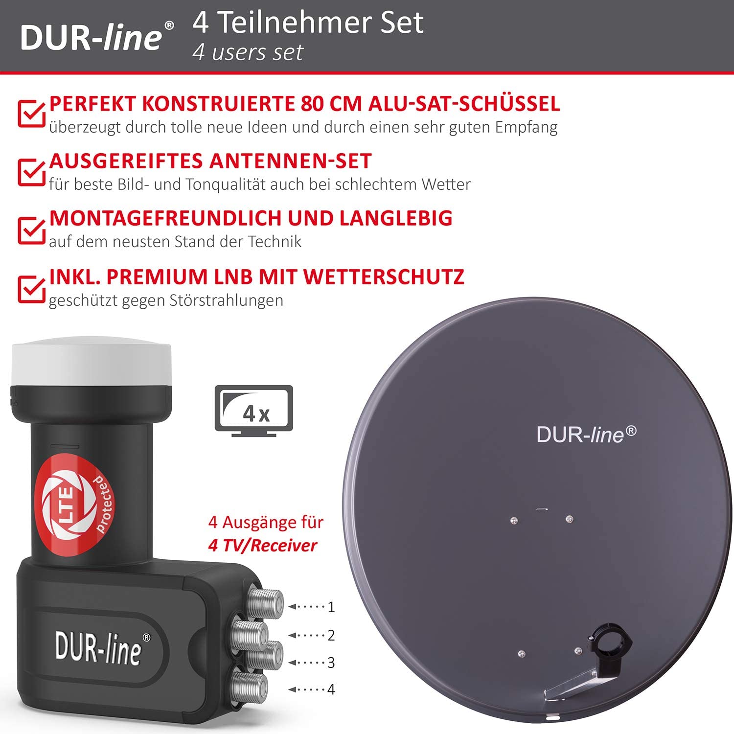 4 Teilnehmer Set - Digitale Sat-Komplett-Anlage DUR-line MDA 80-/bilder/big/12167_2.jpg