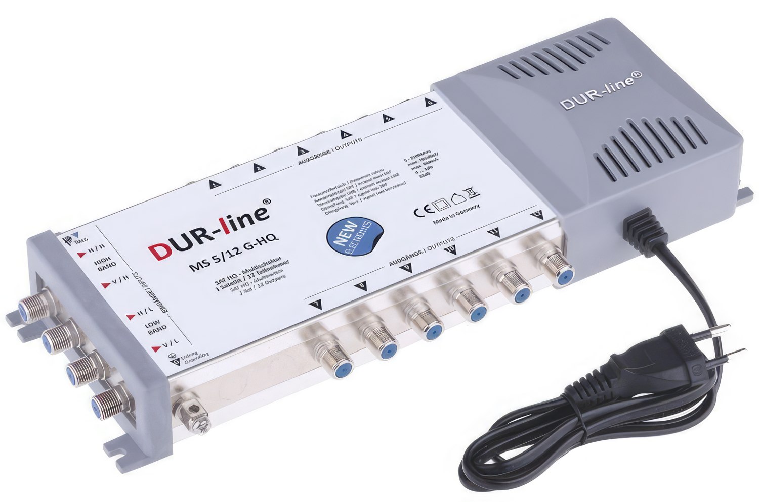 Multischalter 5/12 - DUR-line MS 5/12 G-HQ für 12 Teilnehmer 