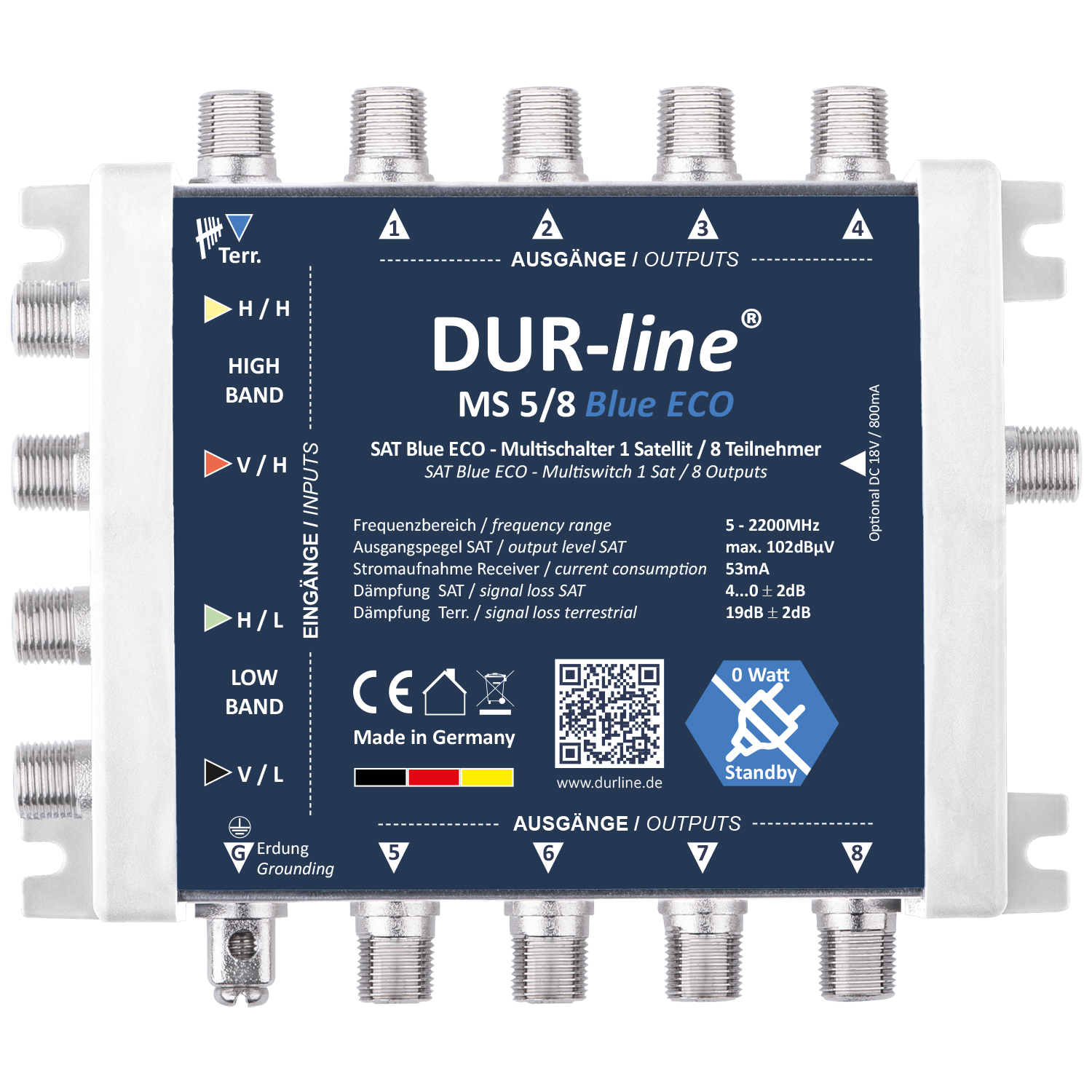 Multischalterpanel 5/8 - XmediaSat MP-DMS58ECO44 für 8 Teilnehmer-/bilder/big/13105_2.jpg