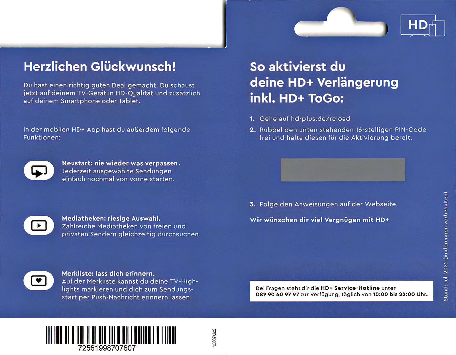 HD Verlängerungscode mit HD+ ToGo sofort (24/7 Service) per E-Mail-/bilder/big/15037_2.jpg