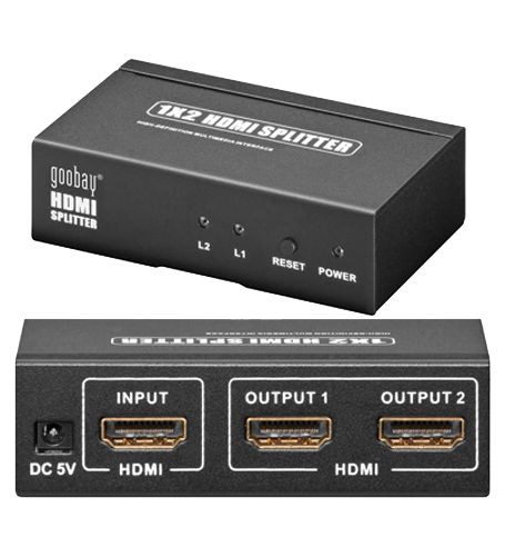 Wentronic Ultra HDMI Splitter 1 in / 2 out schwarz-/bilder/big/60814.jpg