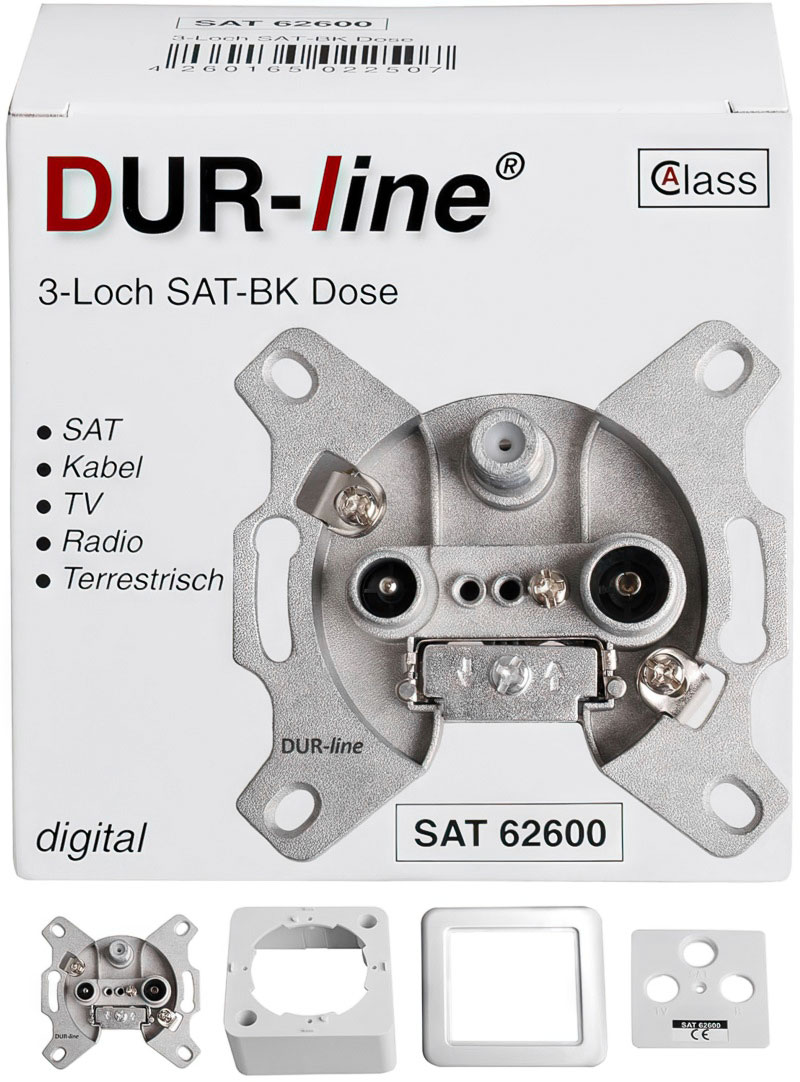 DUR-line 62600  SAT- Antennendose - Enddose | Class A-/bilder/big/62600_3.jpg