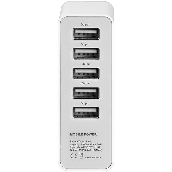 Goobay 63533  USB-Powerbank (Energy to Go) 11000 MAH 5x USB-/bilder/big/63533-1.jpg