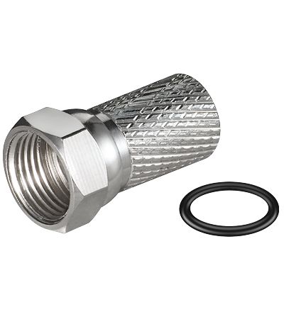 F-Stecker / F-Aufdrehstecker BigNut 