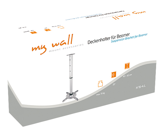 Deckenhalter für Beamer My Wall H16-4-/bilder/big/H16-4-Karton.jpg