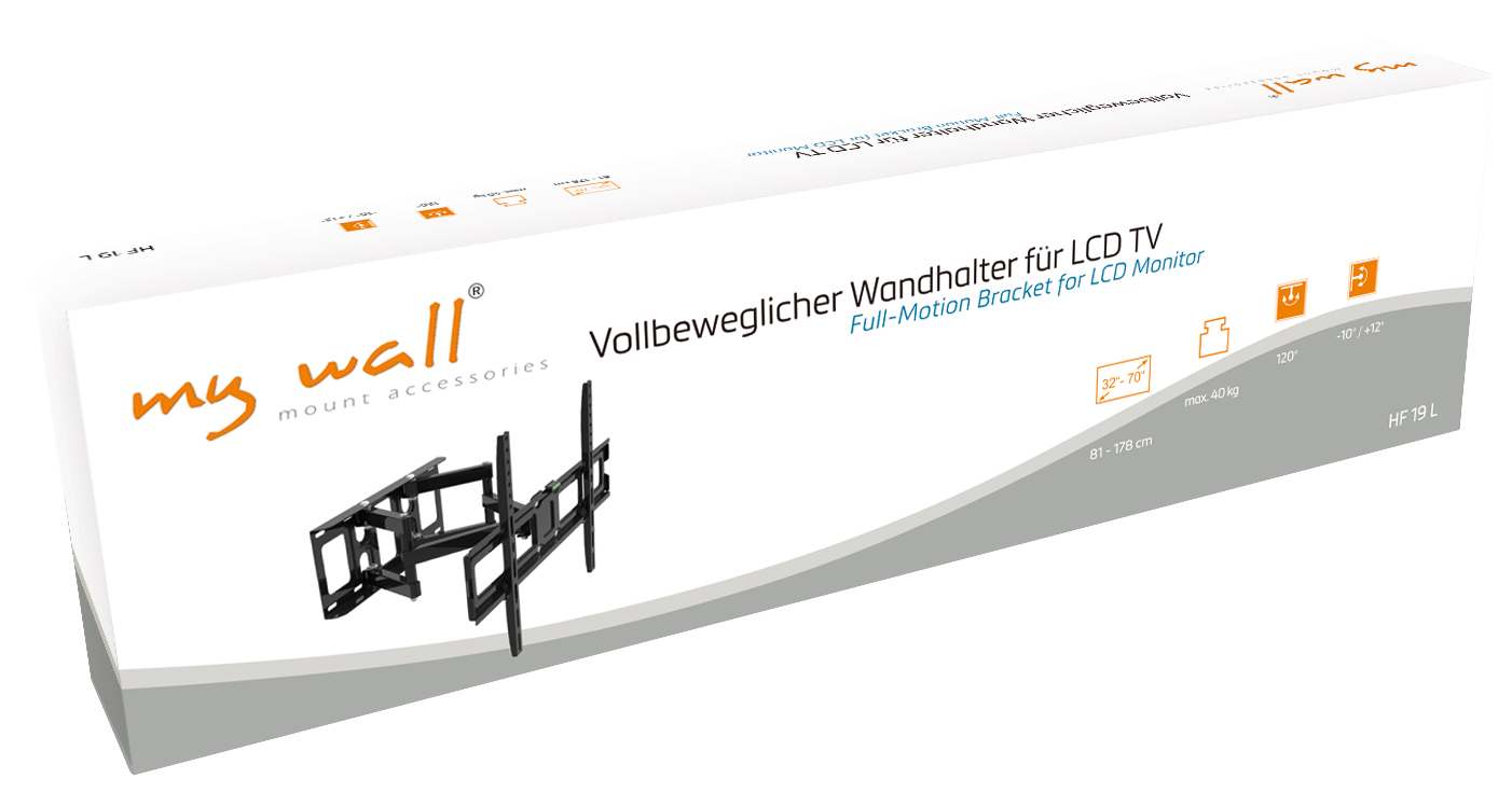 Vollbeweglicher Wandhalter für LCD TV My Wall HF19-/bilder/big/HF19L_karton.jpg