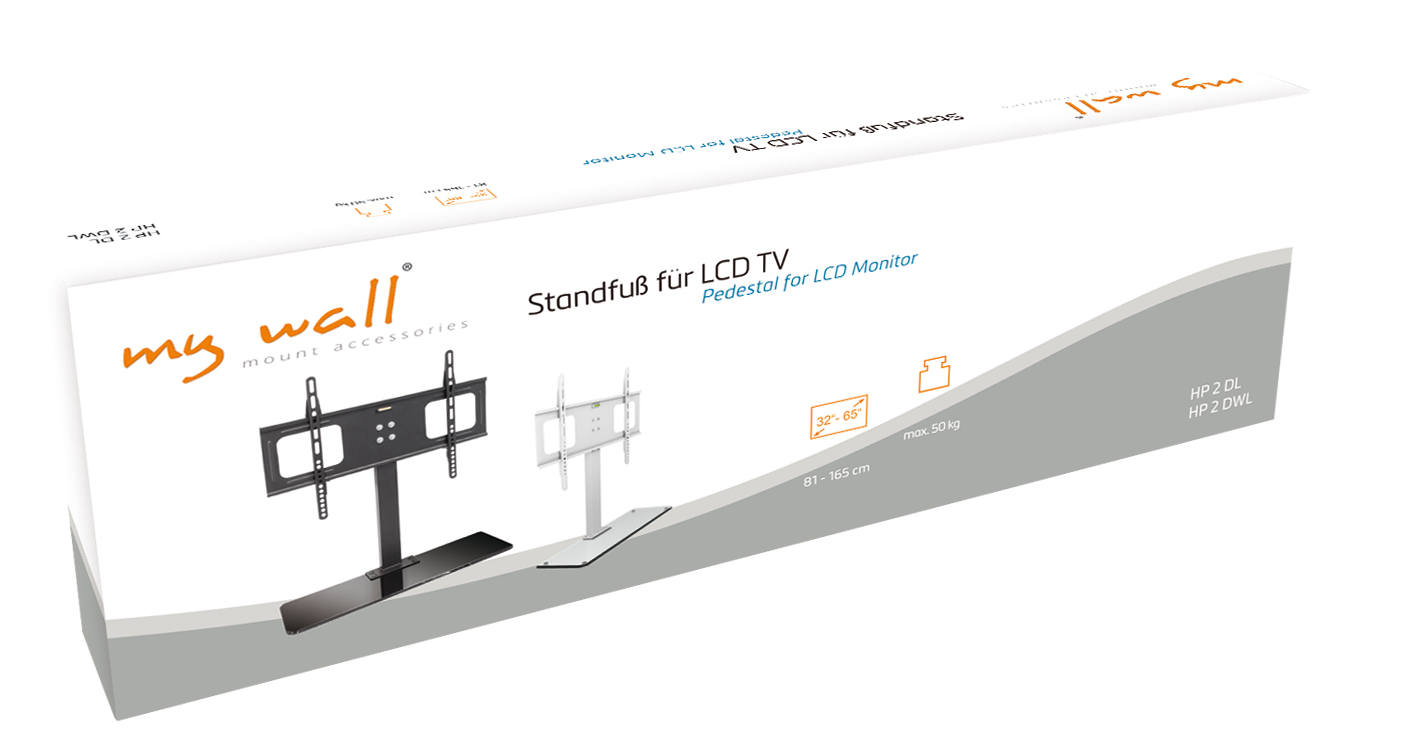 Standfuß für LCD TV My Wall HP2DW-/bilder/big/HP2DL_HP2DWL_Karton.jpg