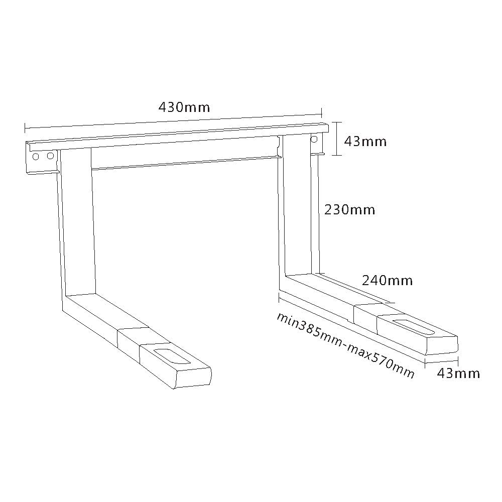 Halterung für Mikrowellengeräte MyWall HW2-/bilder/big/HW2SL_HW2WL_HW2L_TZ.jpg