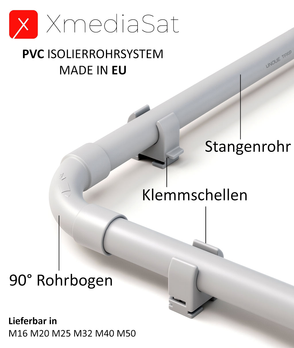 XmediaSat M63 PVC-Rohradapter mit Gewinde – 63 mm Stangenrohr-Adapter-/bilder/big/PVC-Isolierrohrsystem.jpg