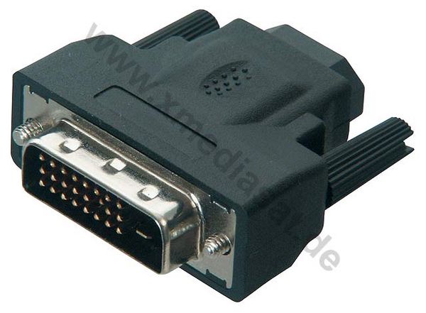 HDMI Adapter (HDMI 19pin F/DVI-D 24+1pin M)-/bilder/big/a333.jpg