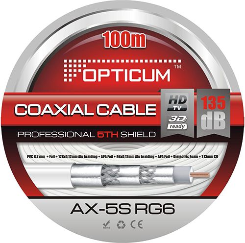 Opticum Professional AX-5SRG6 Koaxialkabel 8.2 mm 135 dB weiß Sat-/bilder/big/ax-5srg6.jpg
