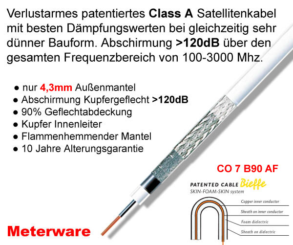 Antennenkabel - Bieffe Cavi CO 7 B90 AF 4.3 mm 120 dB weiß Sat Kabel-/bilder/big/bieffe_co7b90af.jpg