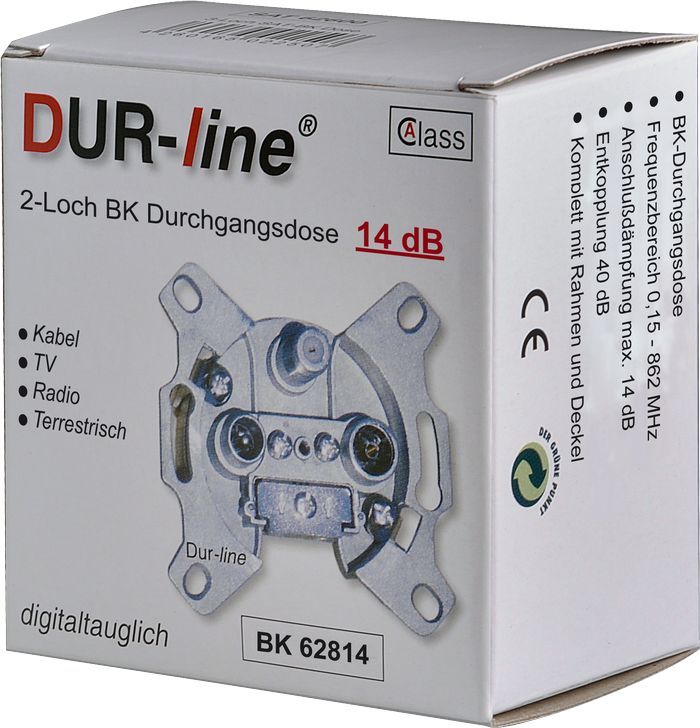 Dur-line BK-Durchgangsdose 14 dB Breitband-/bilder/big/bk-dose-62814_verpackung-large.jpg