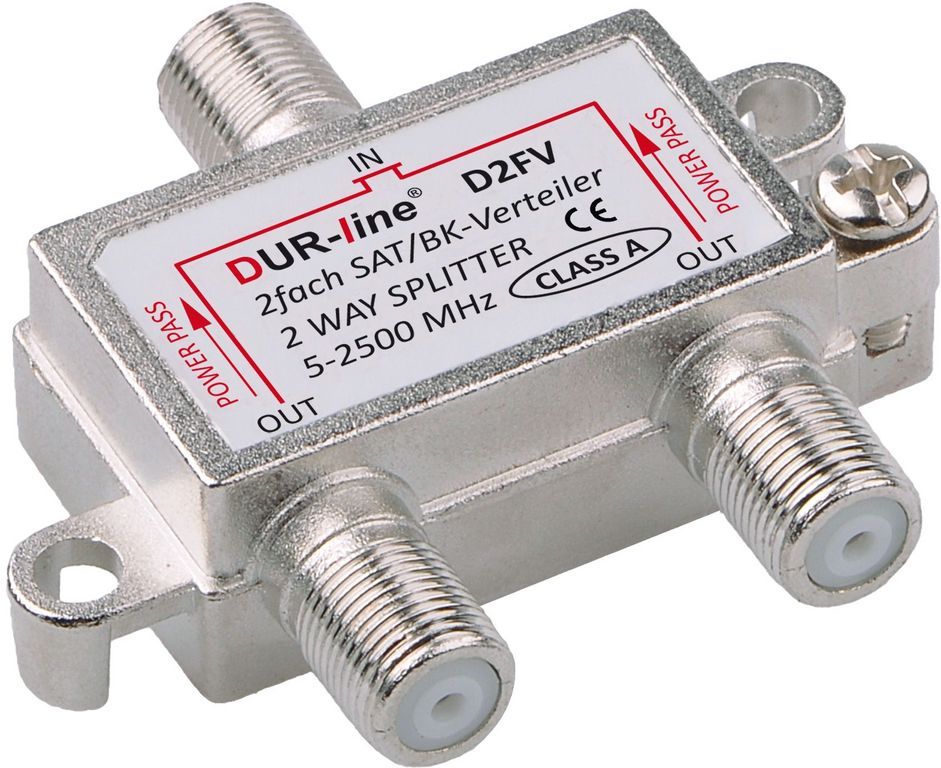 DUR-line SAT & BK-Verteiler - Class A - 2-Fach Splitter --/bilder/big/d2fv_1.jpg