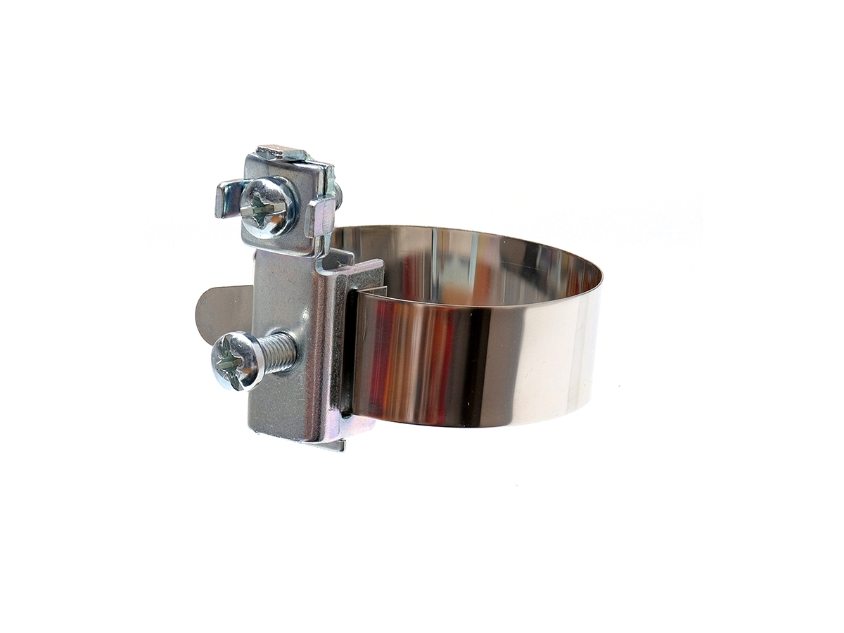 XmediaSat ETEB0 Band Erdungsschelle | Erdungsrohrschelle 8-32 mm rostfreier Stahl (V2A)