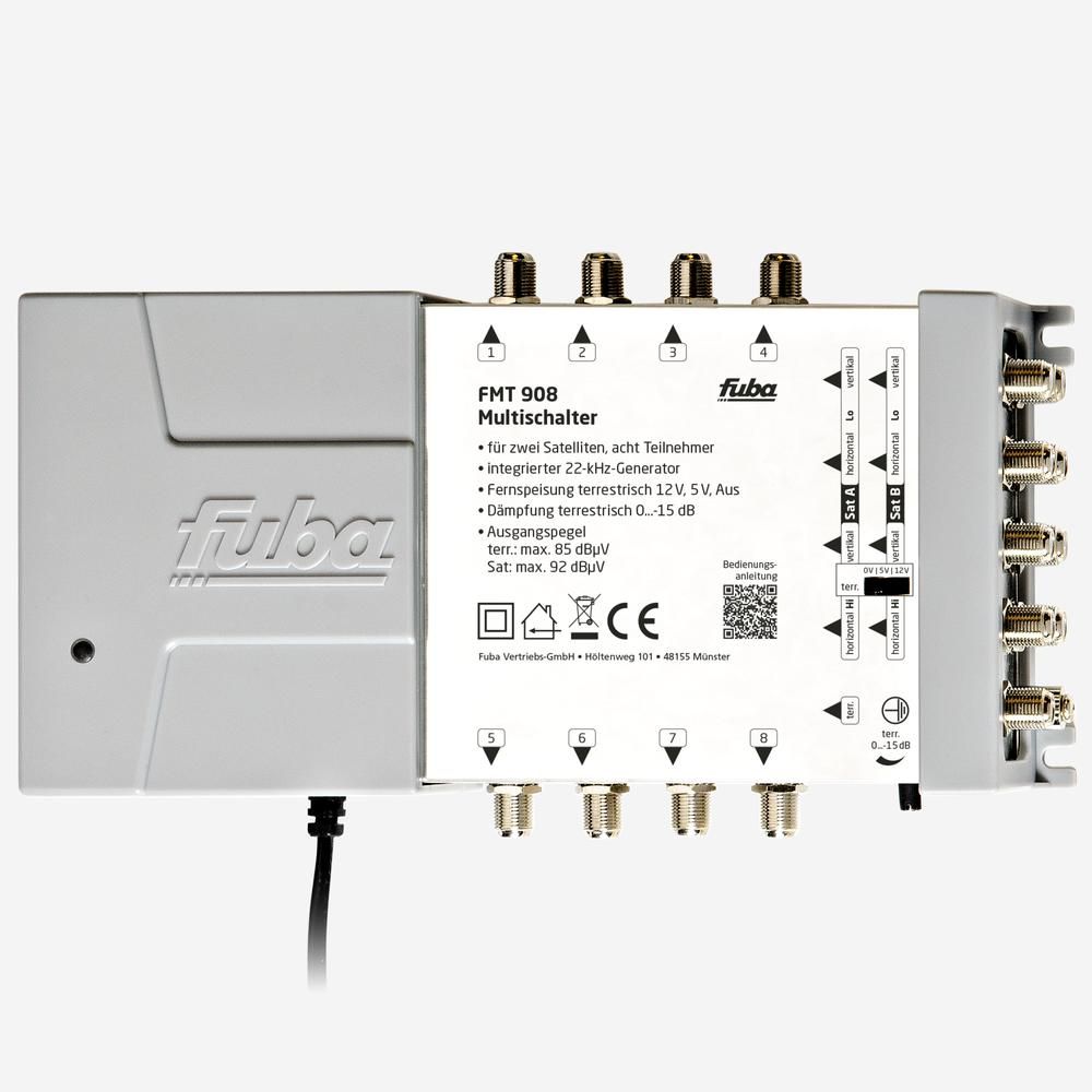 Multischalter 9/8 - Fuba FMT 908 für 8 Teilnehmer 