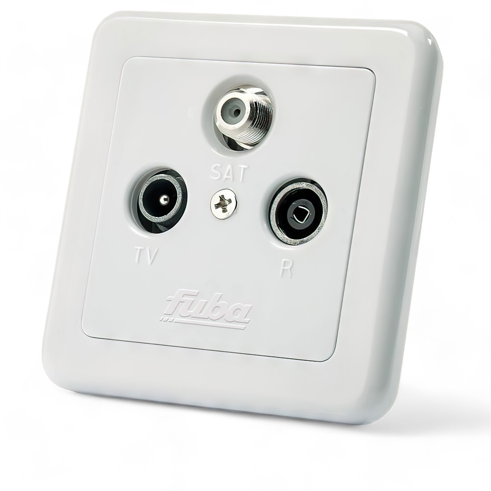SAT- Antennendose Fuba GAD 300 Enddose weiß Class A 