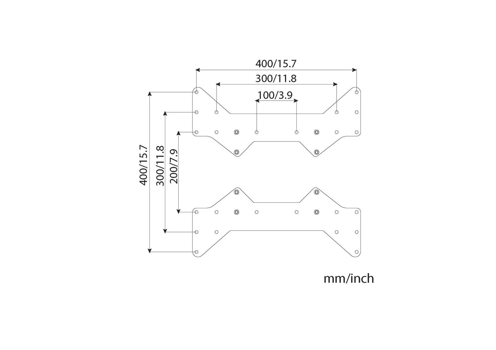 VESA Adapter My Wall H17C-/bilder/big/h17c_tz.jpg