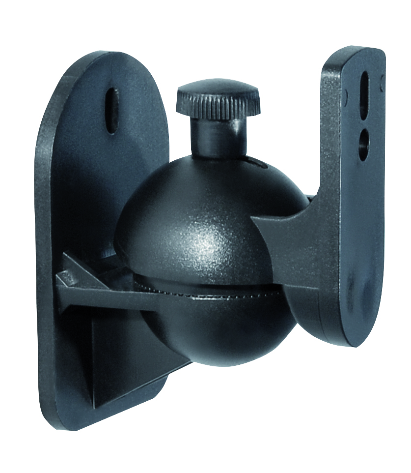 Wandhalter für Lautsprecher MyWall HB4 (2 Stück) Belastung bis 3.5kg schwarz