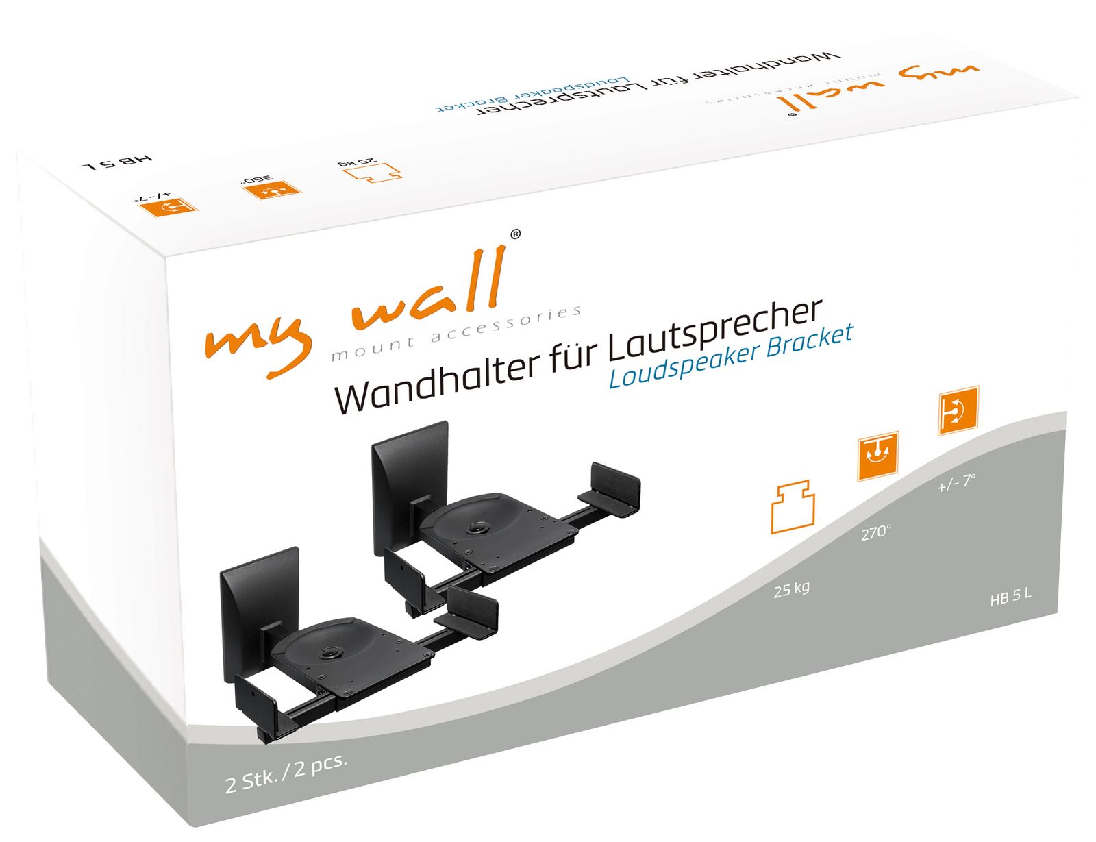 Wandhalter für Lautsprecher My Wall HB5-/bilder/big/hb5_karton.jpg