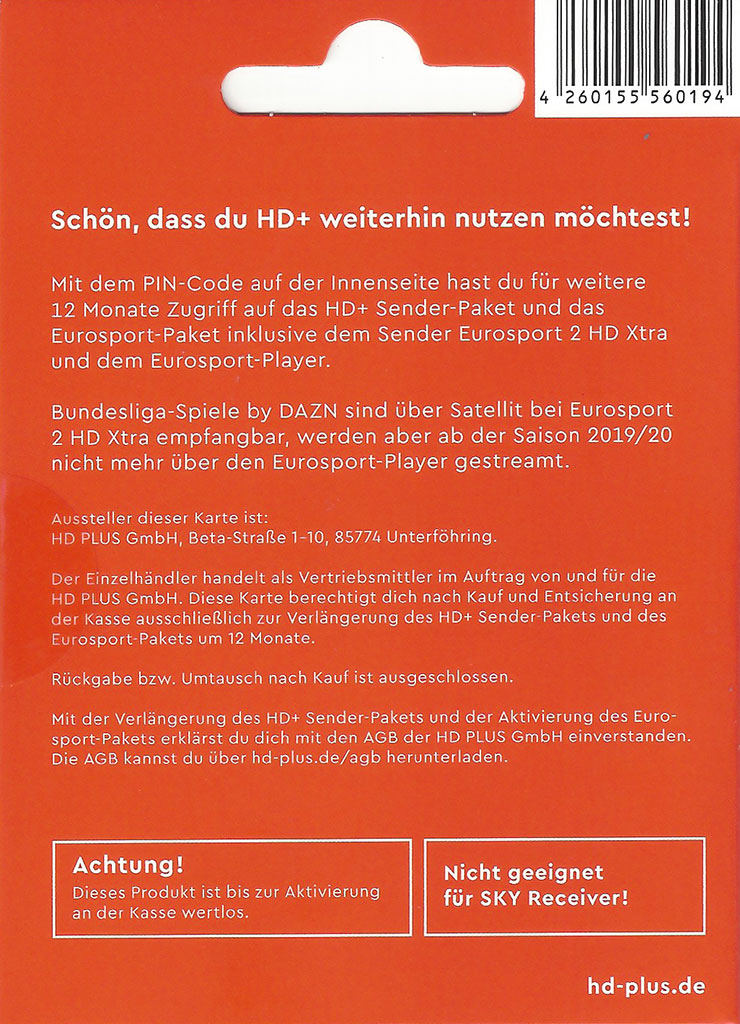 HD+ Plus Verlängerung per email inkl. Eurosport-Paket 12 Monate-/bilder/big/hd-plus-eurosport-15024-rear.jpg