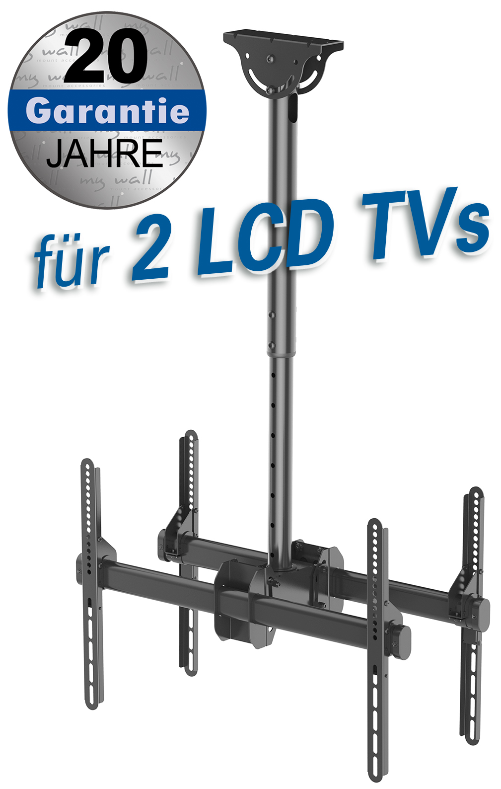 Deckenhalter für 2 LCD TV My Wall HD 2 bis 2x 45 kg-/bilder/big/hd2l_2.jpg