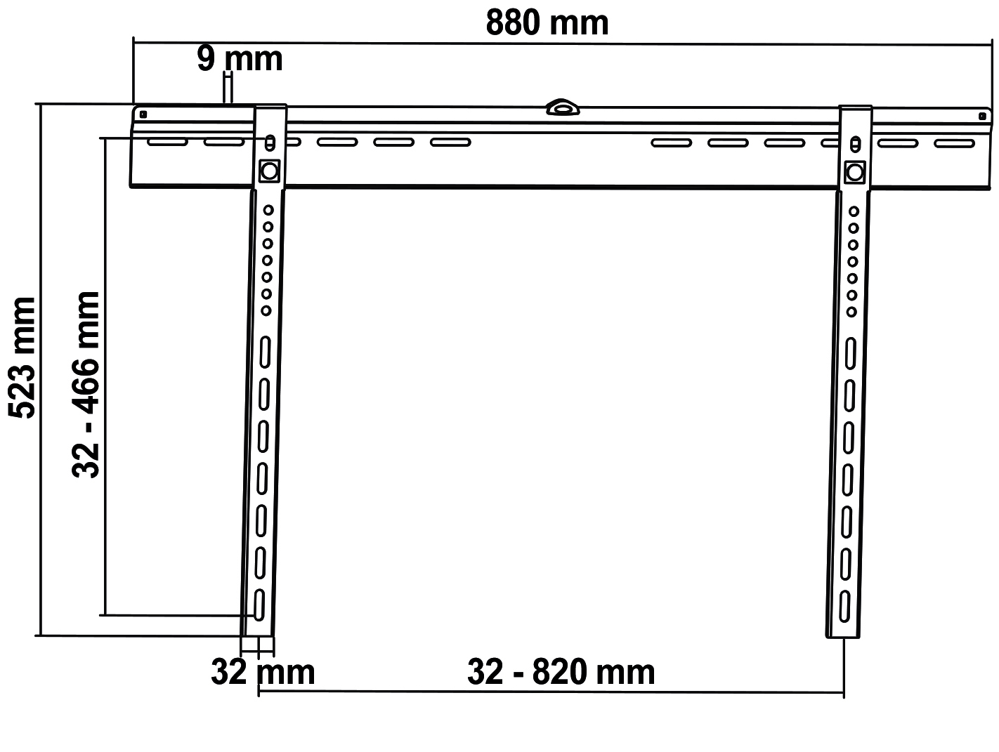 Wandhalter für LCD TV My Wall HE2-3A-/bilder/big/he2-3a_tz.jpg