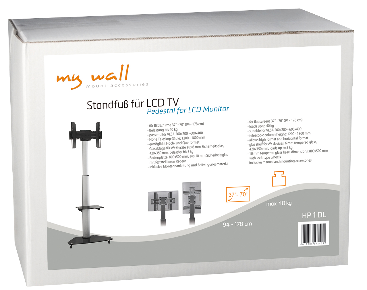 Standfuß für LCD TV My Wall HP1D-/bilder/big/hp1d_karton.jpg