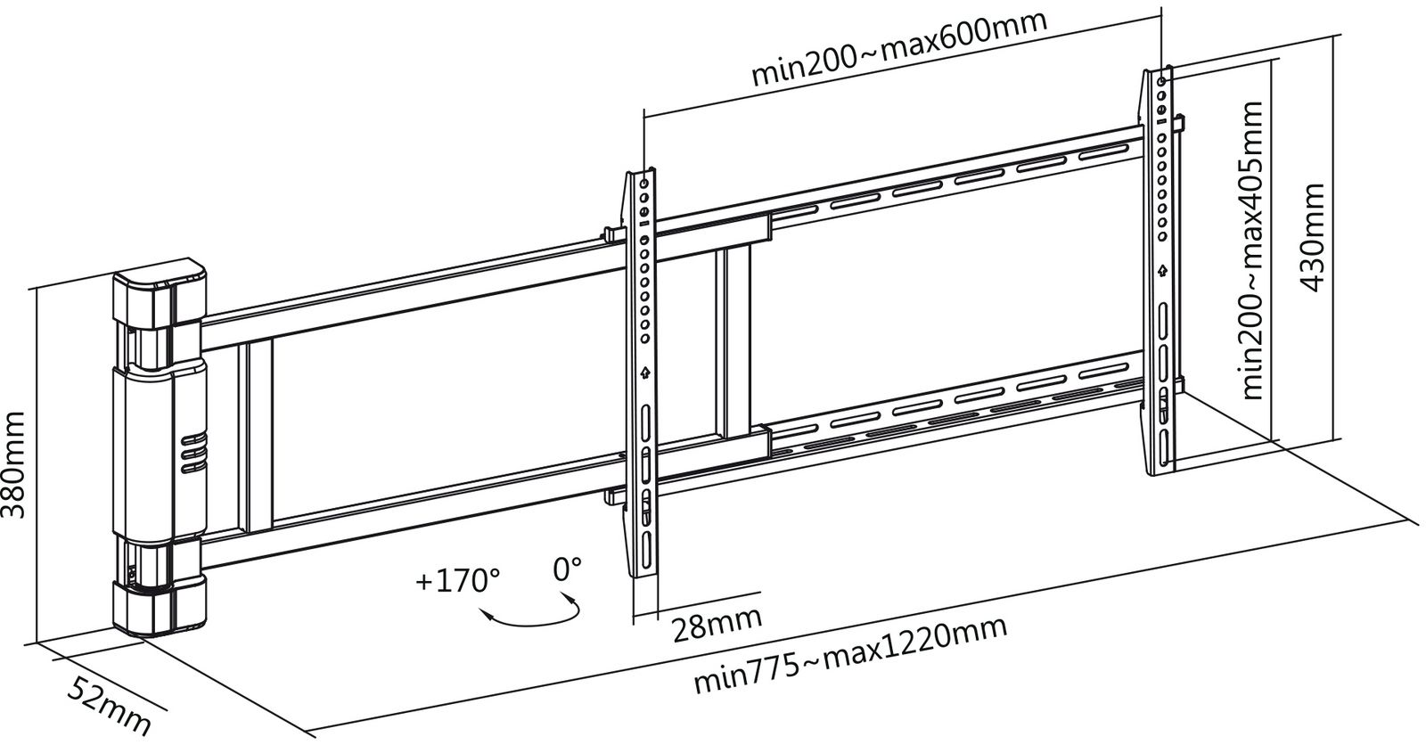 Motorisierter Wandhalter für LCD TV My Wall HP29-/bilder/big/hp29-1_tz.jpg