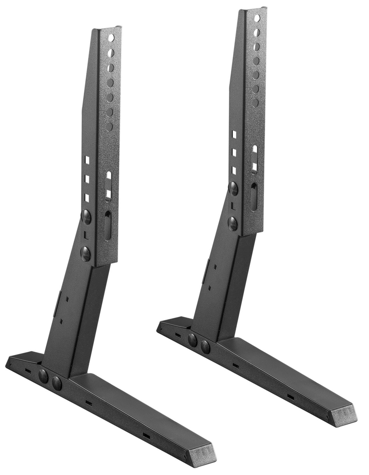 Universal Standfuß für Flachbildschirme MyWall HP35 für Bildschirme 13''-37" (33-94 cm),Belastung bis 35 kg 2 Stück schwarz
