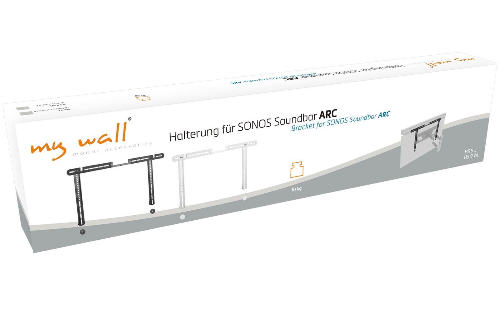 Halterung für Sonos ® Soundbar Arc My Wall HS9W-/bilder/big/hs9_hs9w_karton.jpg