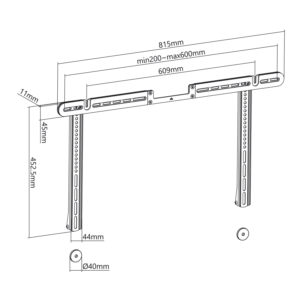 Halterung für Sonos ® Soundbar Arc My Wall HS9-/bilder/big/hs9_hs9w_tz.jpg