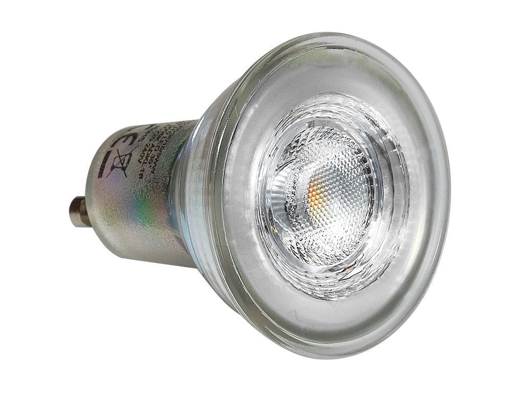 Luxna Lamps LED Spotlampe GU10 4.9 Watt 350 Lumen. 2700K warm sehr schönes warmes Licht ideal für den Wohnbereich