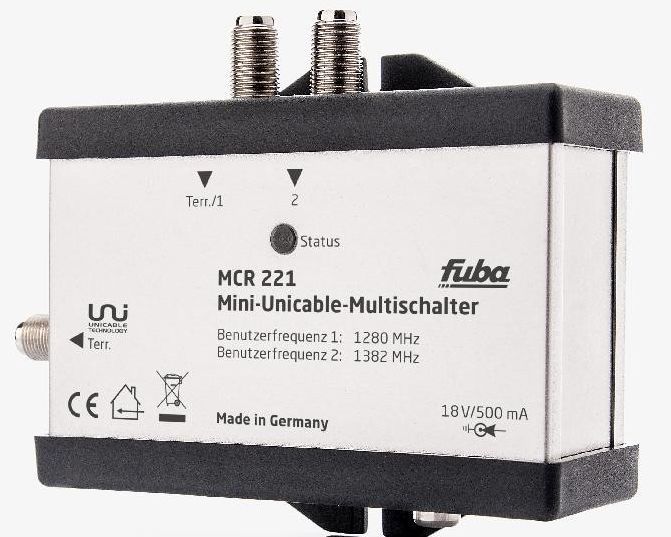 Einkabellösung | Unicable | SCR Fuba Einkabel-Multischalter MCR 221-/bilder/big/mcr221.jpg