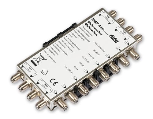 Multischalter 4/8 - Fuba MSP448 für 8 Teilnehmer kaskadierbar 