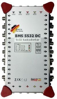 Multischalter 5/32 - Bauckhage BMS5532DC Kaskade für 32 Teilnehmer 